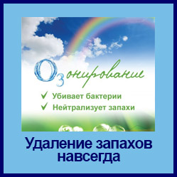 озонирование удаление запахов в Ангарске
